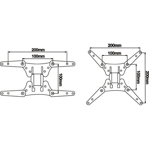 Vesa mounting store standard 200x200